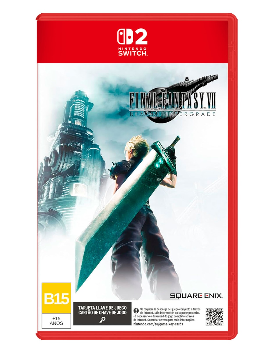 Final Fantasy VII Remake Intergrade Bundle para Switch 2