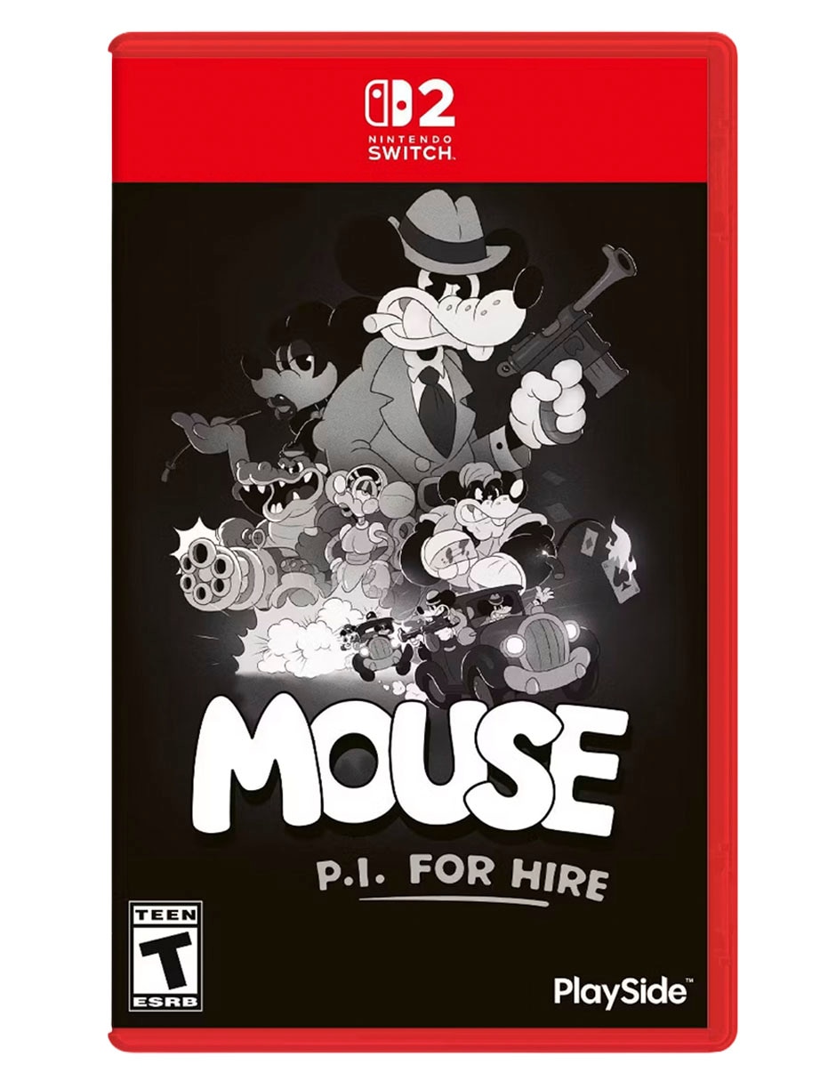 Mouse: p.i. For hire nintendo estándar para nintendo switch 2