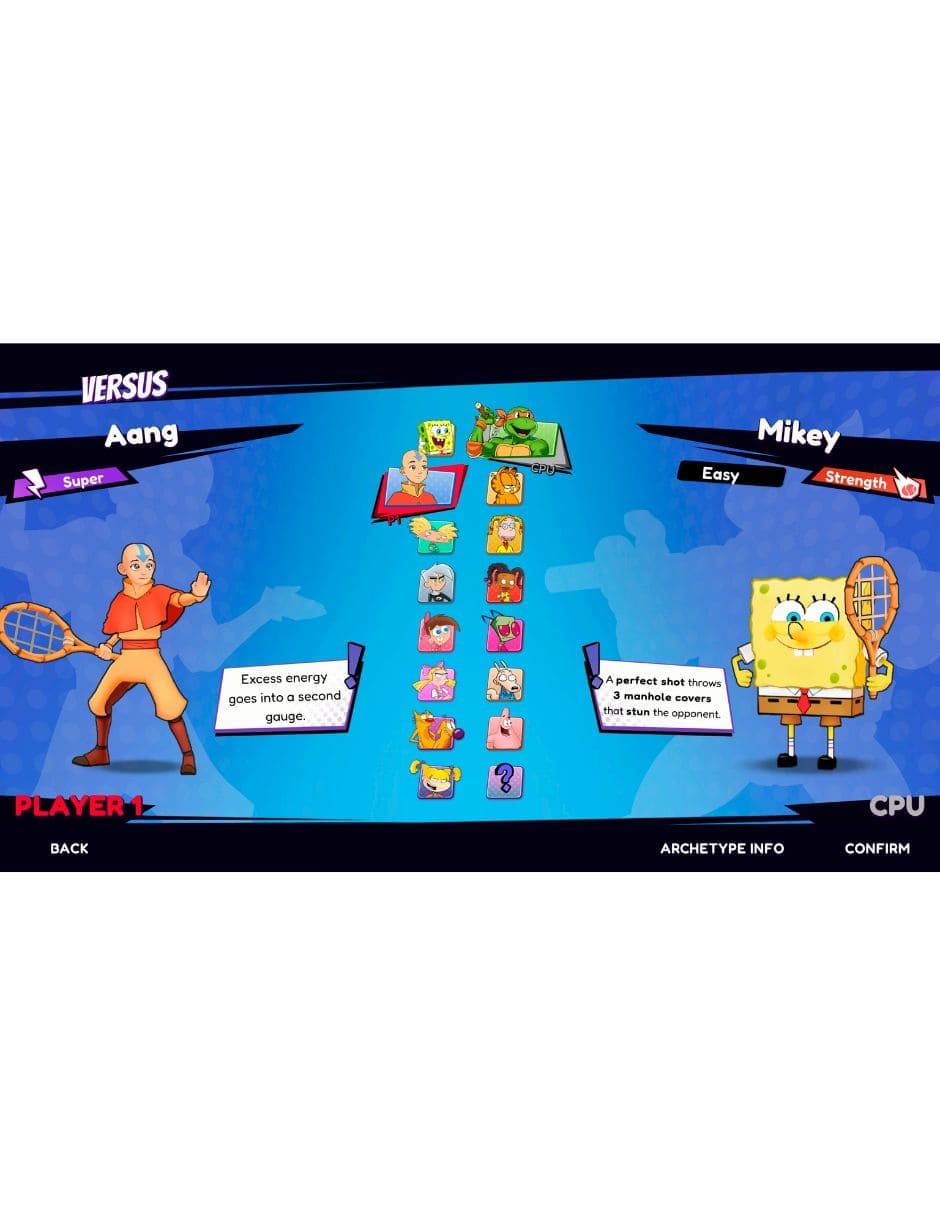 Nickelodeon Extreme Tennis: Next! NSW estándar para Nintendo Switch 5