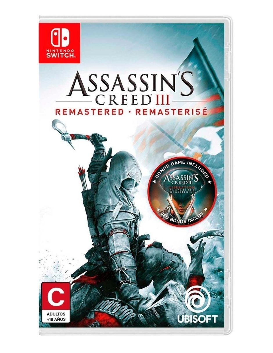 Assassins creed 3 remastered nintendo switch remastered para nintendo switch