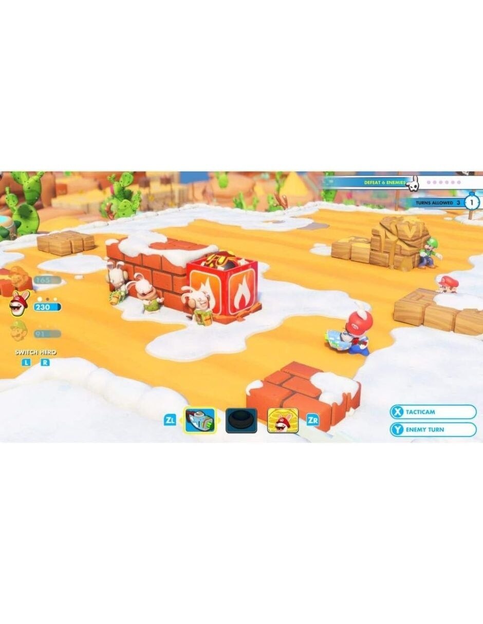 Mario rabbids kingdom battle nsw para switch 3