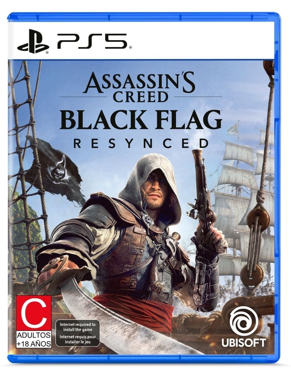 PLAY STATION Assassin's Creed Black Flag Resynced Playstation estándar para PS5