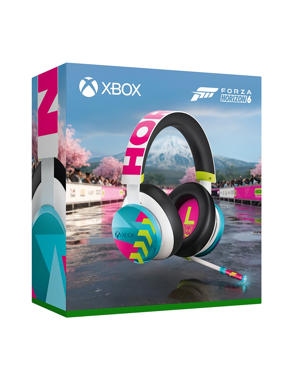 Audífonos xbox forza horizon 6 edición limitada inalámbrica