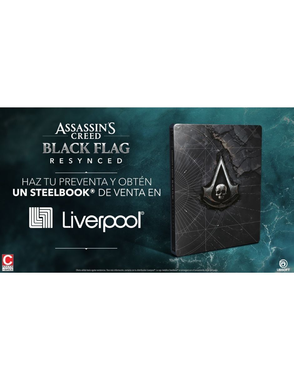 Assassin’s Creed Black Flag Resynced PS5 + Steelbook para PS5 3