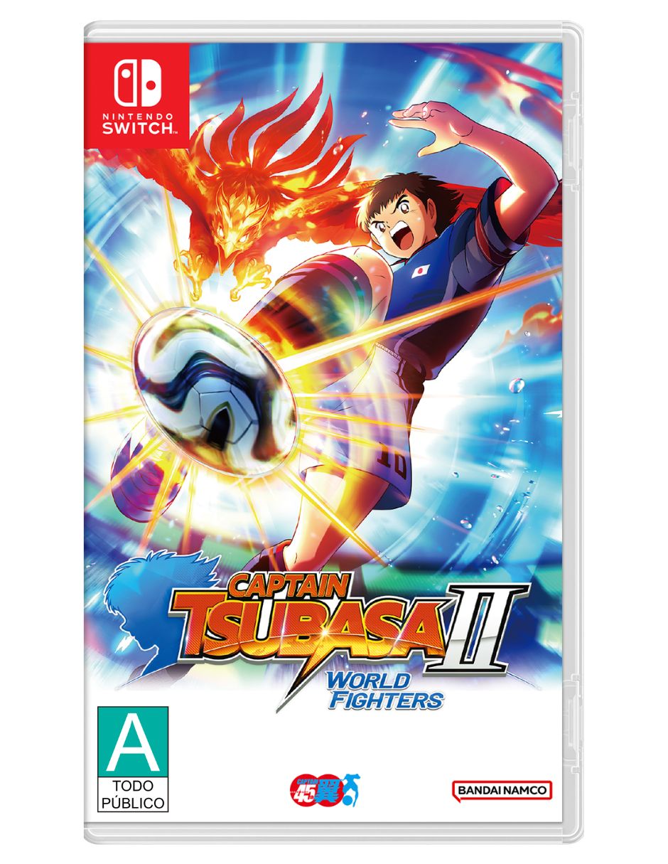 Videojuego captain tsubasa ii: world fighters nsw nintendo estándar para multiplataformavad