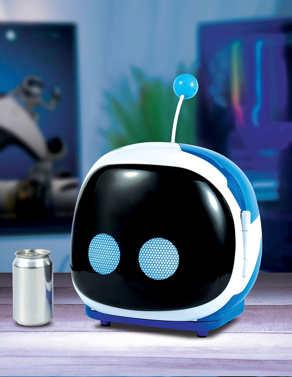 Mini refrigerador Astro Bot Figural Head 4 litros cúbicos