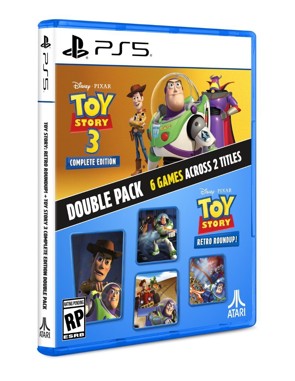 Toy story: retro roundup! + Toy Story 3 complete edition double pack ps5 para Ps5 1