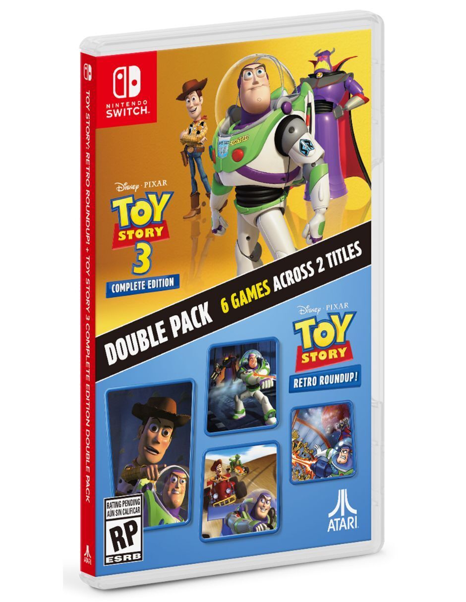 Toy story: retro roundup! + toy story 3 complete edition double pack nsw Nintendo para Nintendo Switch
