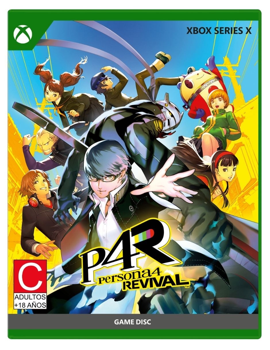 X-BOX Persona 4 revival launch edition XSX X-Box Launch para multiplataforma