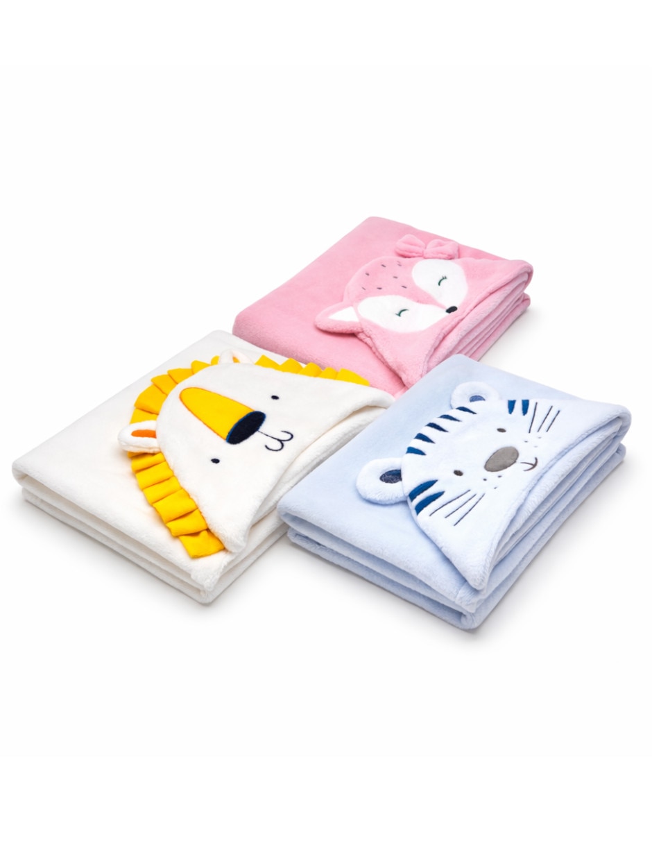 Set frazada envolvente de microfibra kids unisex