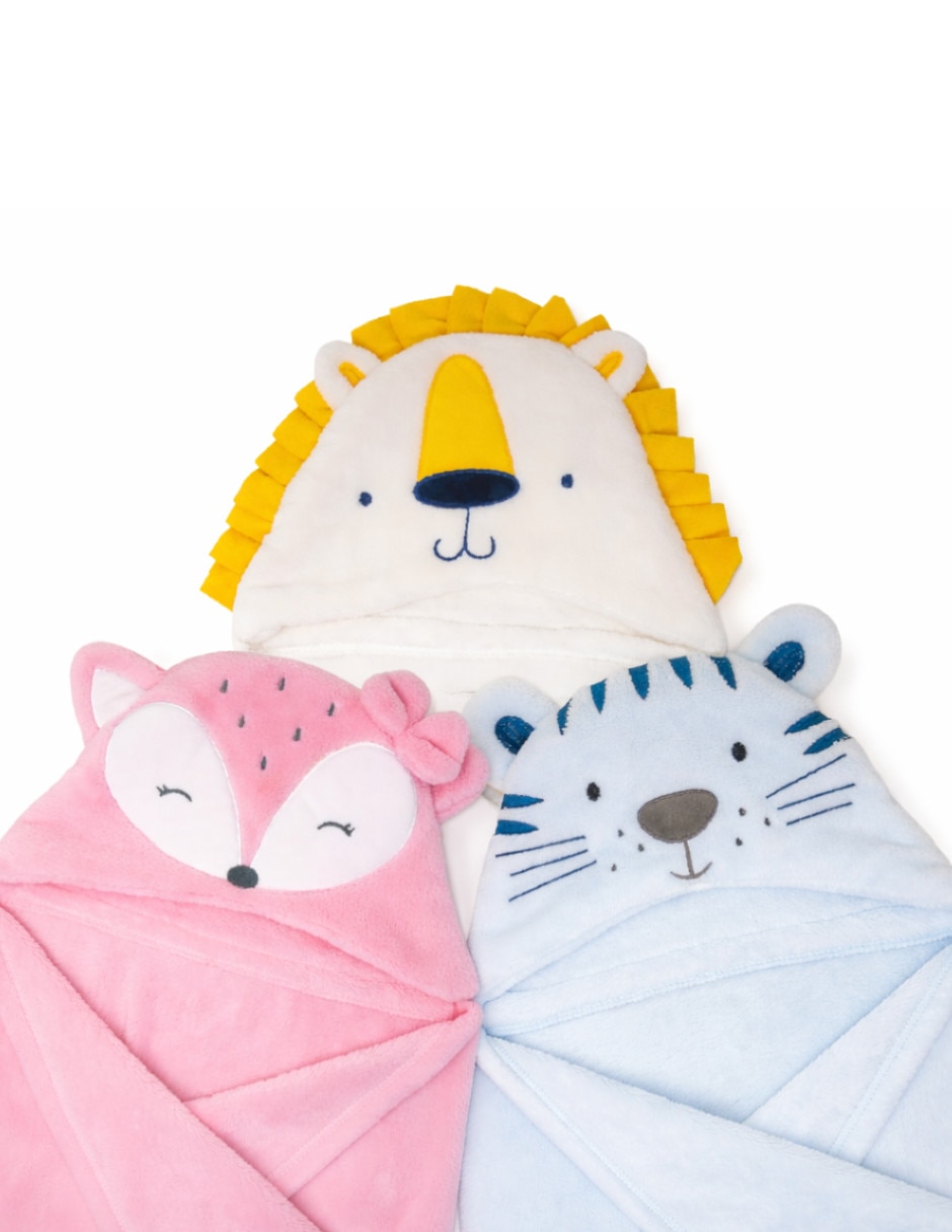 Set frazada envolvente de microfibra kids unisex 6