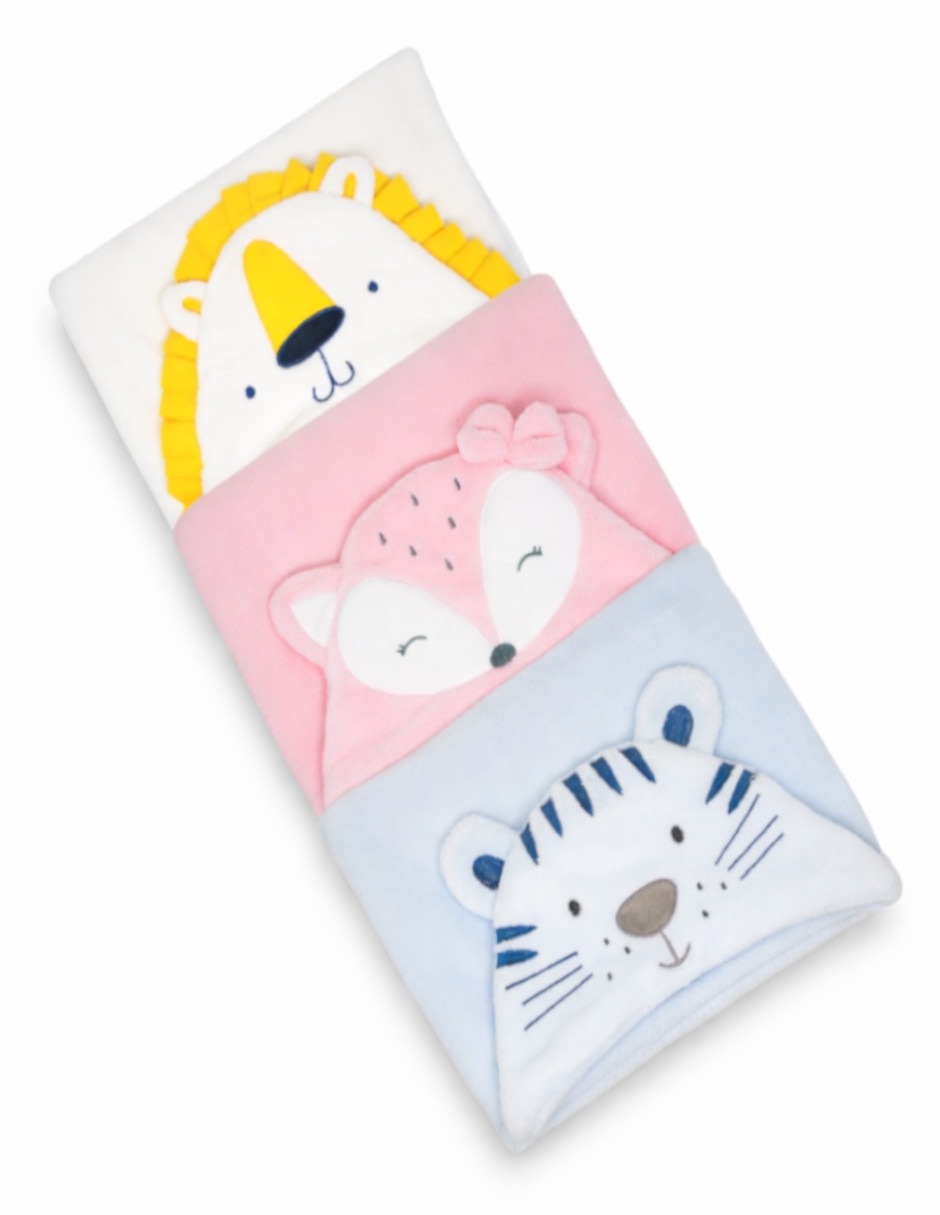 Set frazada envolvente de microfibra kids unisex 5