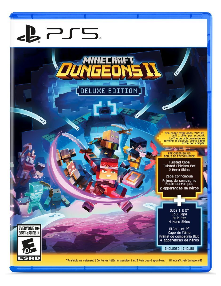 Minecraft Dungeons Ii Deluxe Edition Ps5 deluxe para Ps5 1