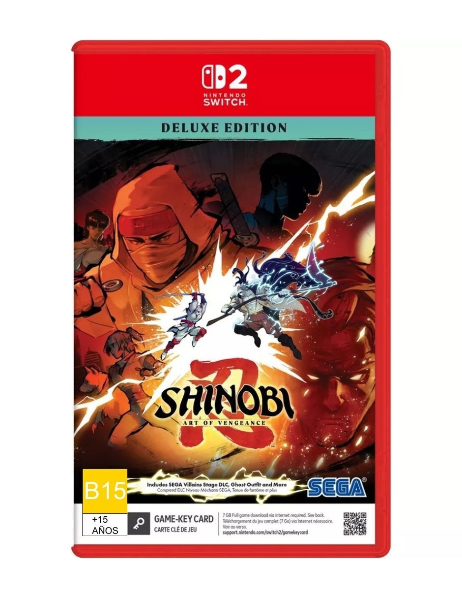 Shinobi: art of vengeance deluxe edition nsw2 deluxe 1