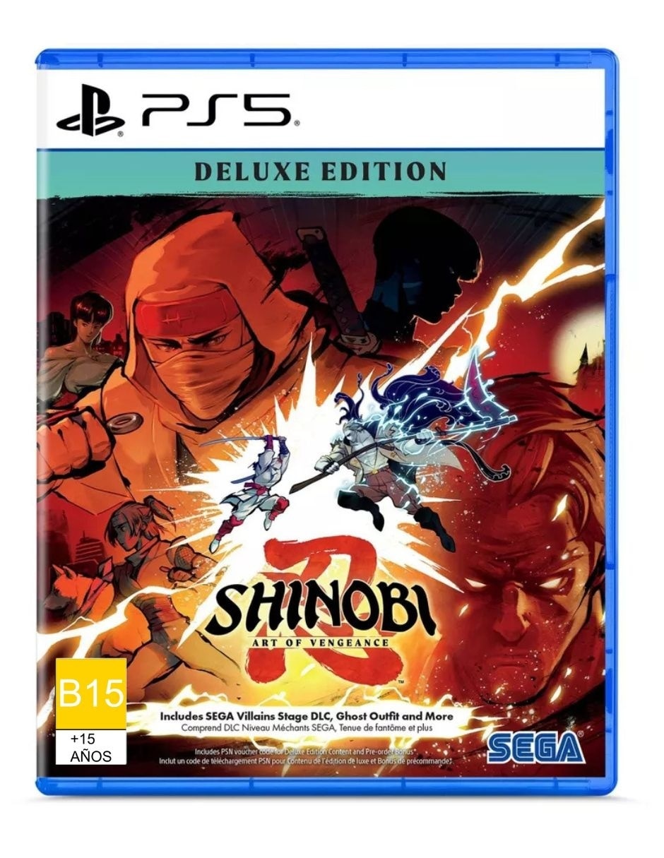 Shinobi: art of vengeance deluxe edition ps5 deluxe 1