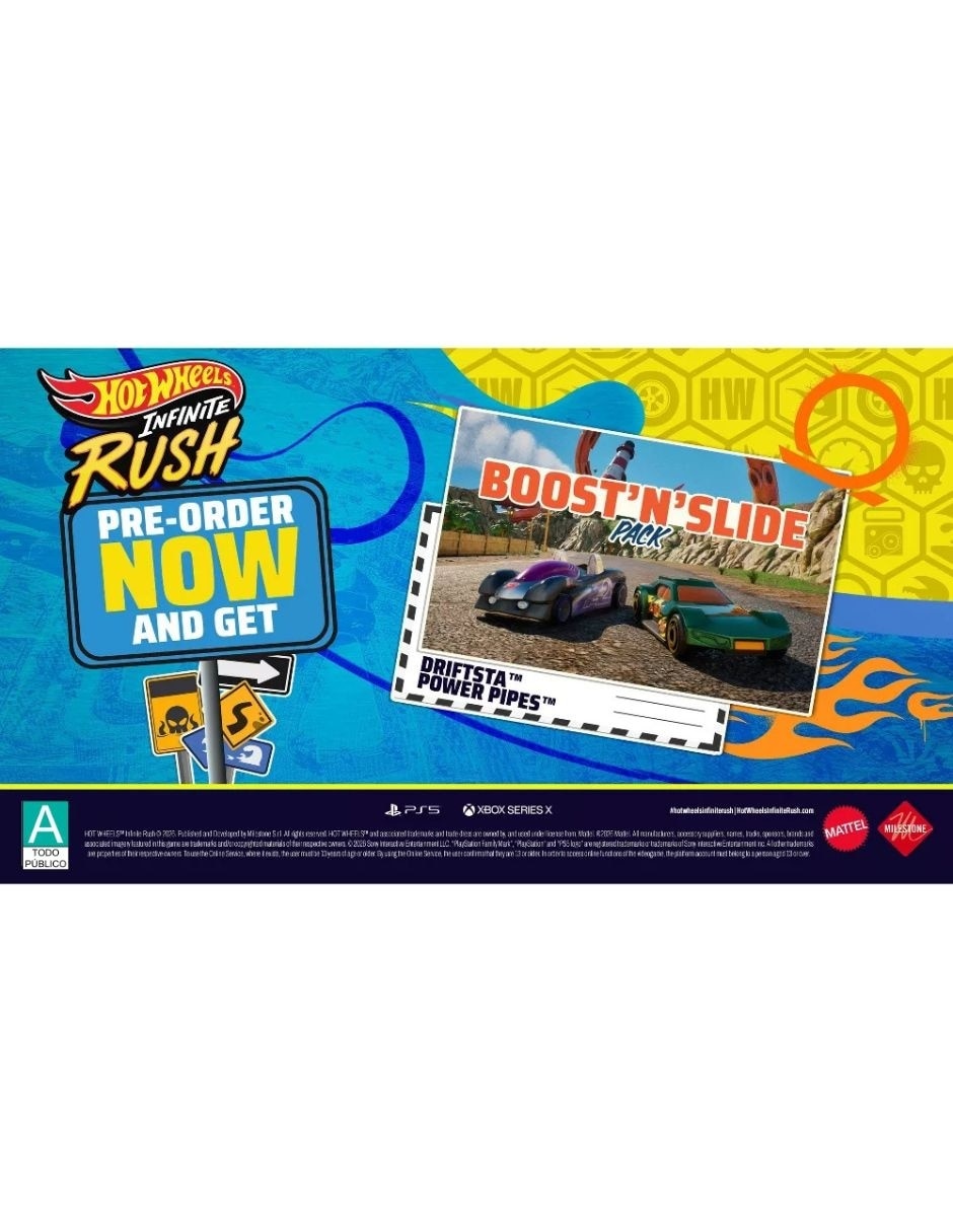 Hot Wheels Infinite Rush Nsw2 Nintendo para Nintendo Switch 2