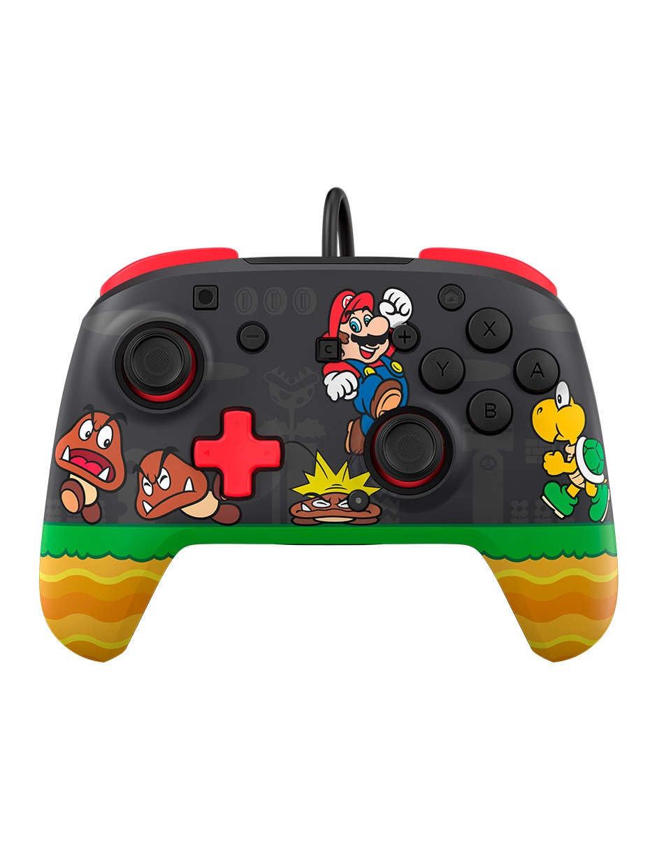Control alámbrico para Nintendo Switch 2 Super Mario
