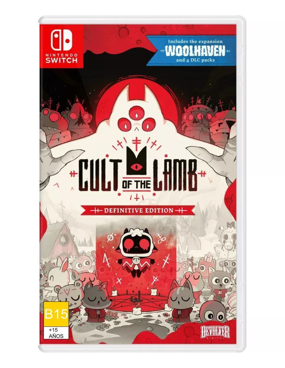 CULT OF THE LAMB COLLECTOR'S EDITION SWITCH Nintendo collectors para Nintendo Switch 1