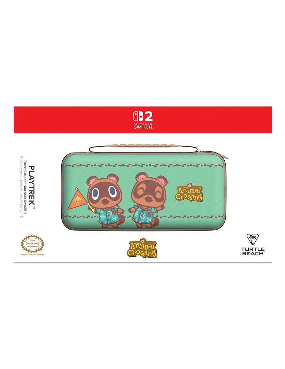 Estuche para consola Switch 2 Nintendo de Animal Crossing 4