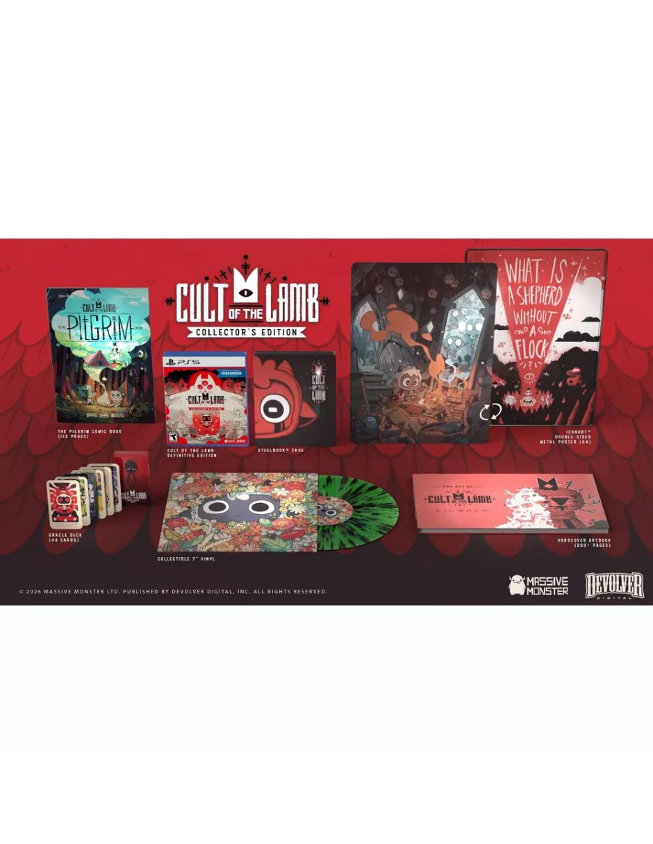 Cult Of The Lamb collectors para PS5 2