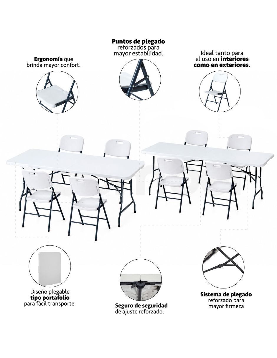 Mesa con sillas 6