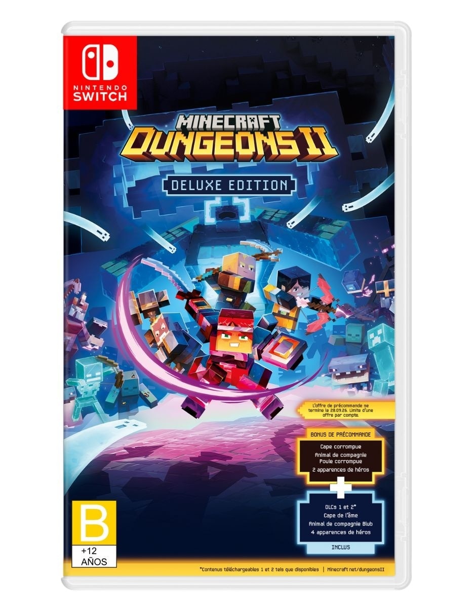 Minecraft Dungeons II Deluxe Edition Nintendo para Nintendo Switch 1