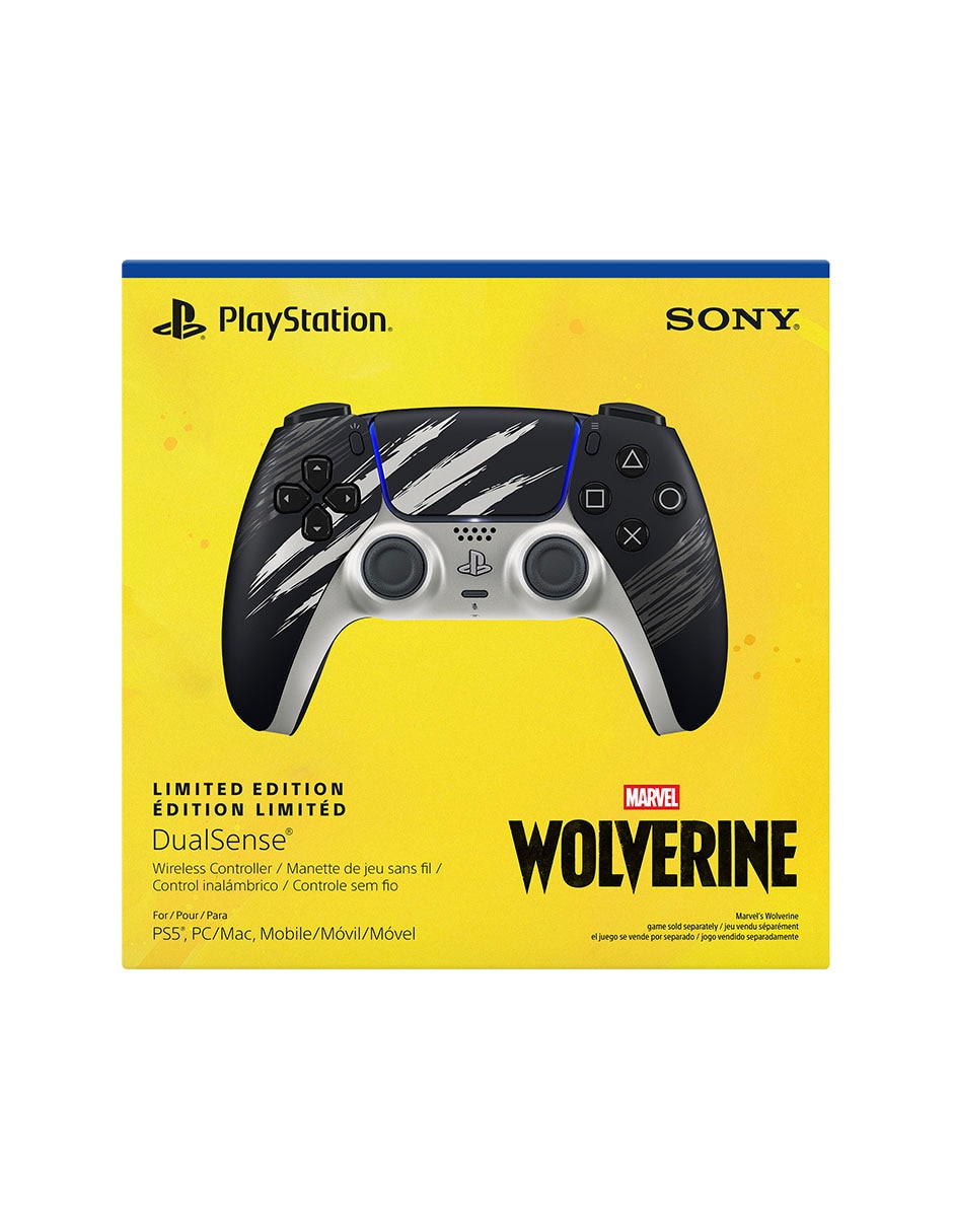 Control inalámbrico para PlayStation 5 edición Limitada Wolverine 6