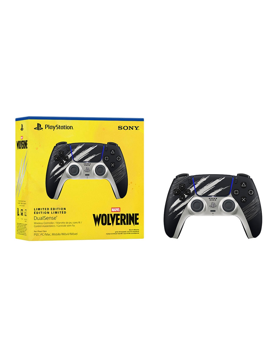 Control inalámbrico para PlayStation 5 edición Limitada Wolverine 7