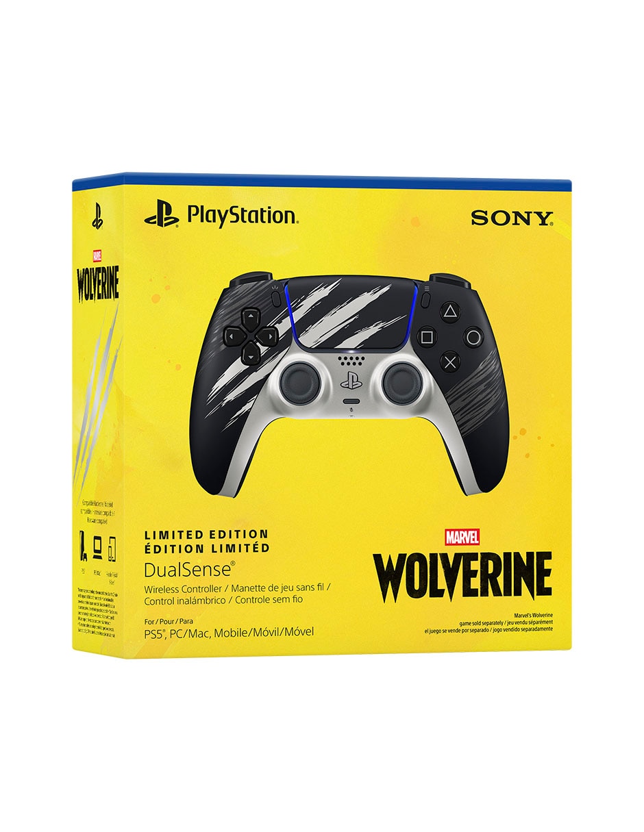 Control inalámbrico para PlayStation 5 edición Limitada Wolverine 9