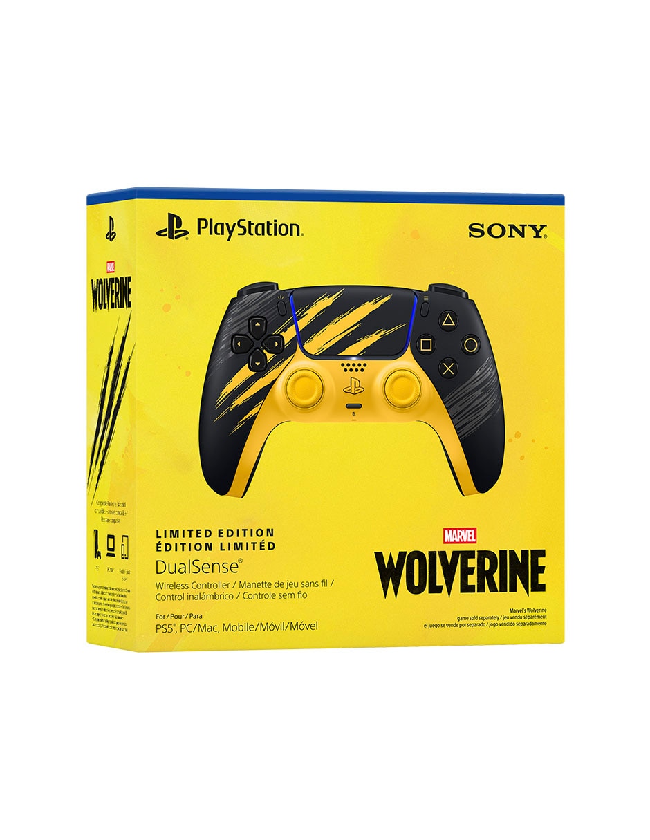 Control inalámbrico para PlayStation 5 edición Limitada Wolverine 6