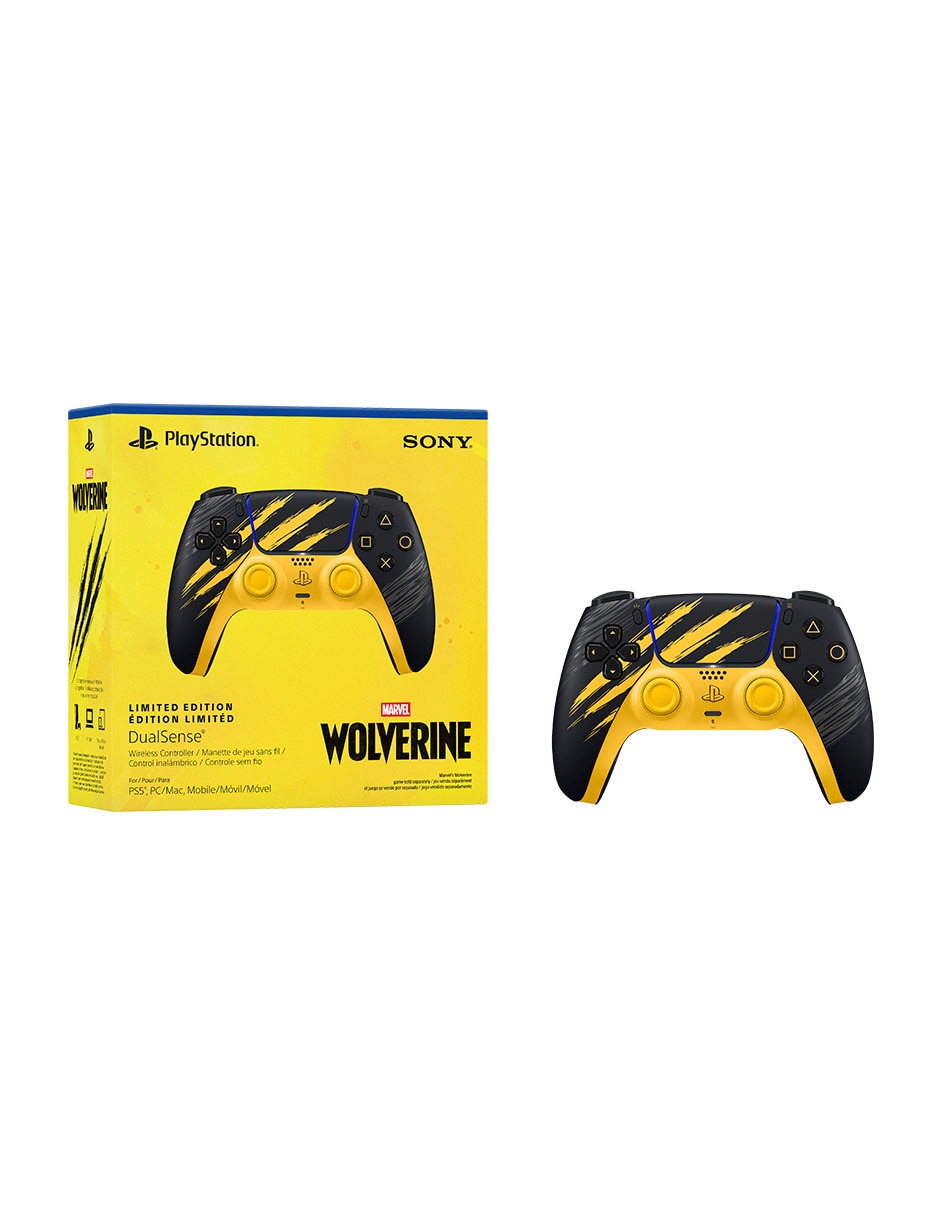 Control inalámbrico para PlayStation 5 edición Limitada Wolverine 7