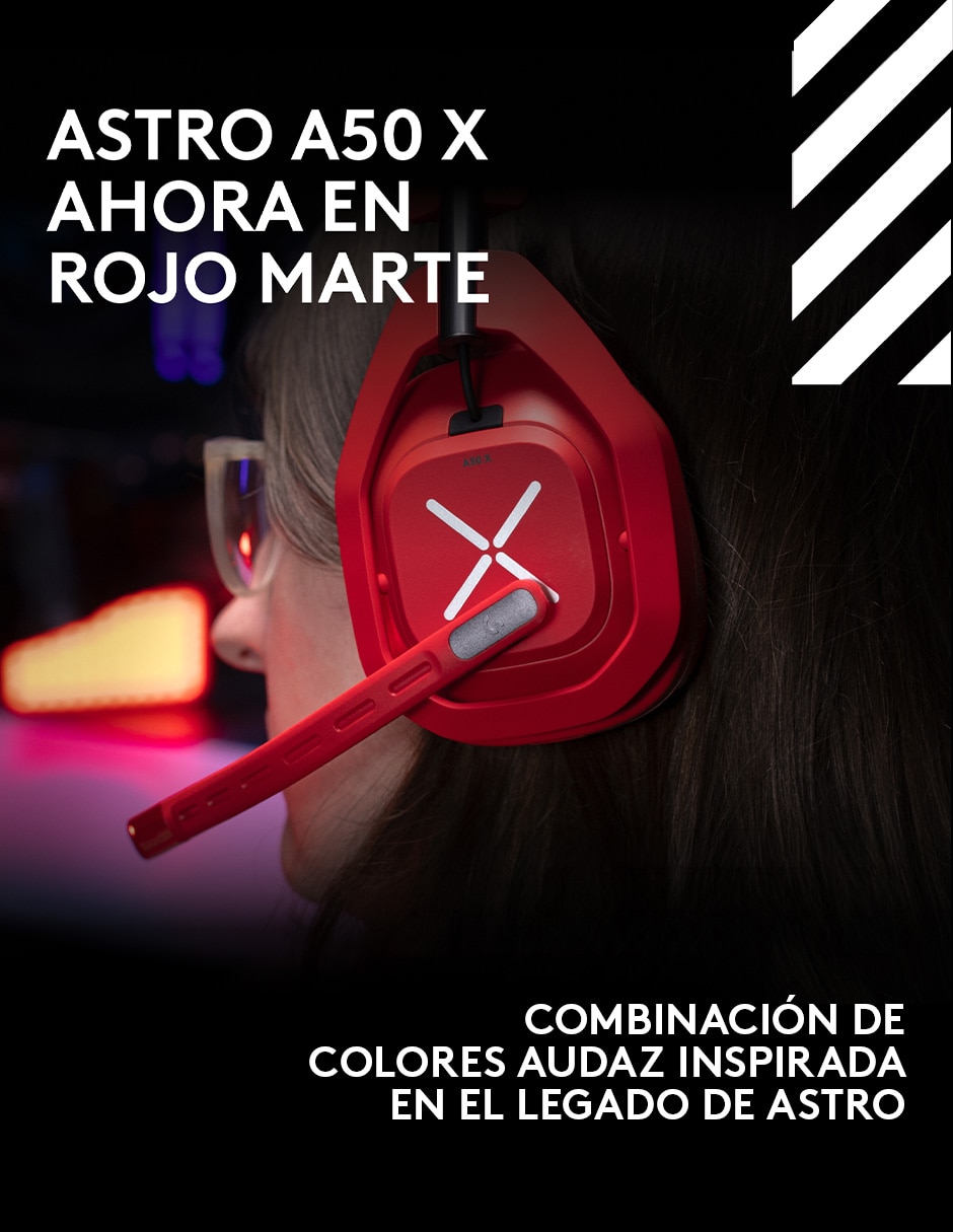 Audífonos Over-Ear A50X ROUGE Inalámbrica con (si aplica) Sí 5