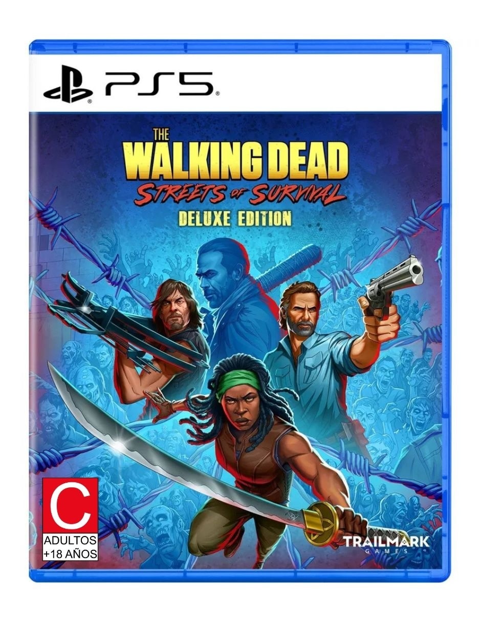 THE WALKING DEAD: STREETS OF SURVIVAL DELUXE EDITION PS5 Deluxe para MultiplataformaVaD