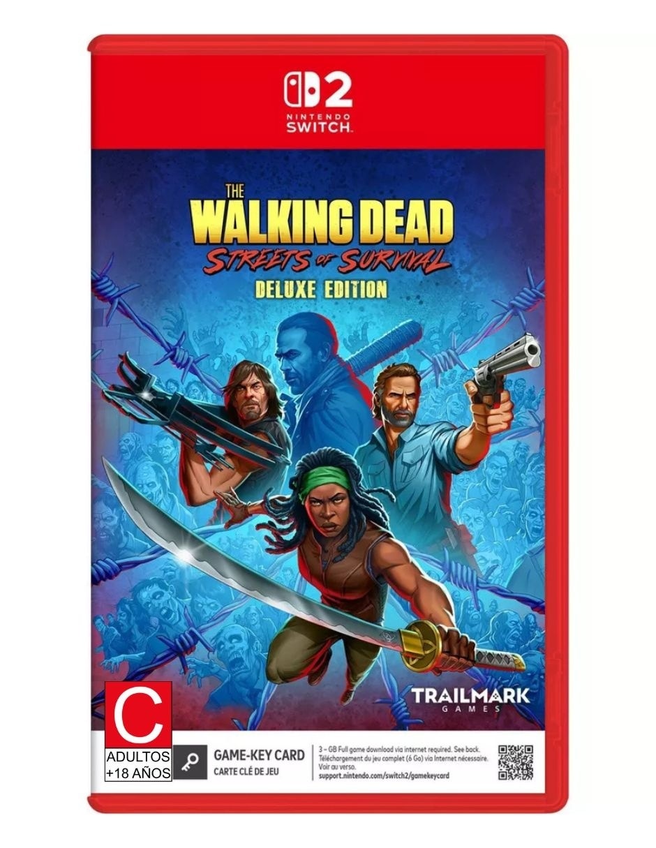 THE WALKING DEAD: STREETS OF SURVIVAL Deluxe para Nintendo Switch 2 THE WALKING DEAD: STREETS OF SURVIVAL Deluxe para Nintendo Switch 2