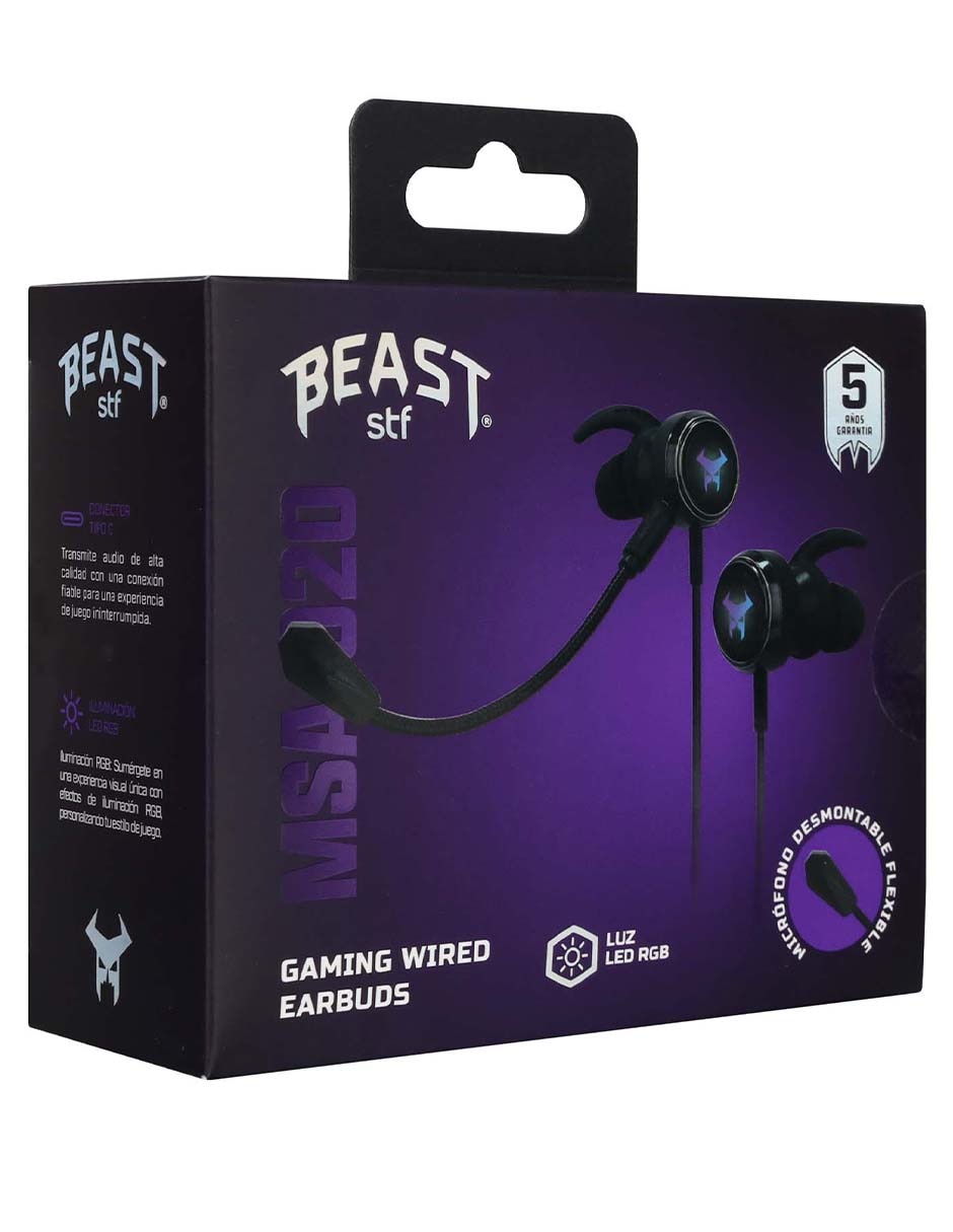 Audífonos gamer alámbrica MSA-020 6