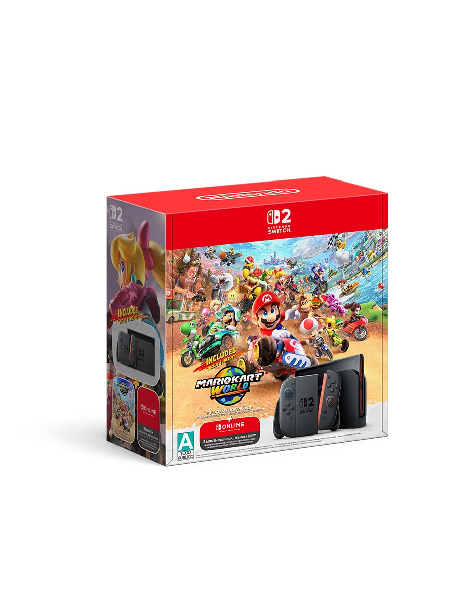 Consola portátil Nintendo Switch de 256 GB edición Bundle