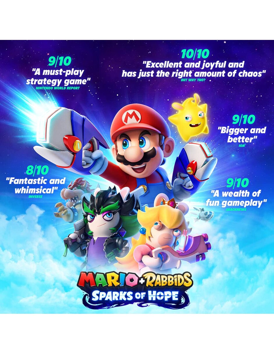 Mario + Rabbids: Sparks of Hope - Gold Abducted edition para Nintendo Switch 5