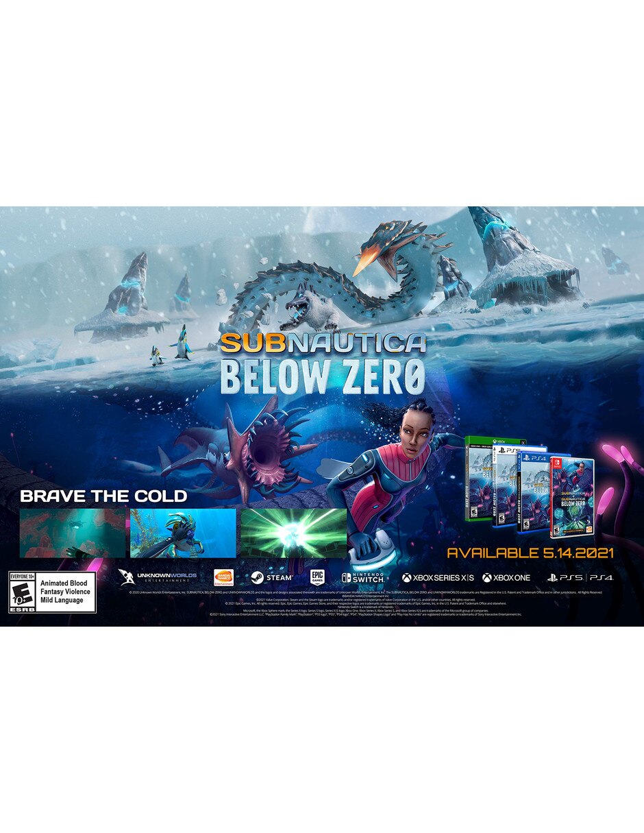 Subnautica. Below Zero - Standard Edition - Playstation 4 para PS4 5