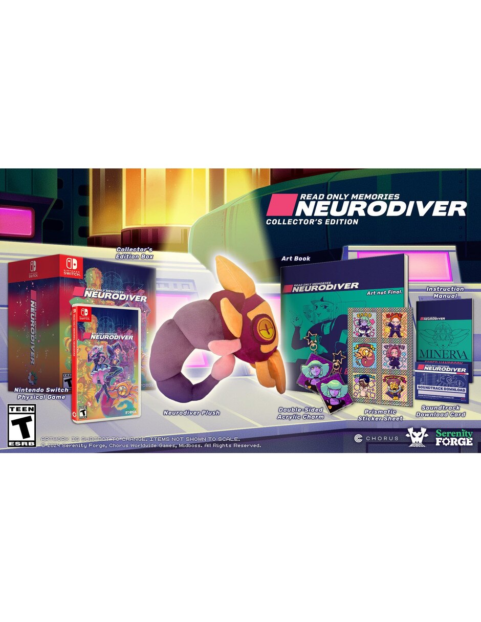 Read Only Memories: Neurodiver collectors para Nintendo Switch 5