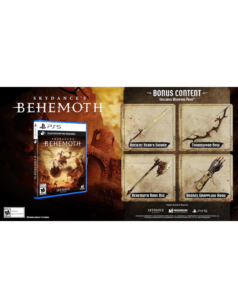 Skydance's BEHEMOTH PSVR2 Abducted edition para PS5 5