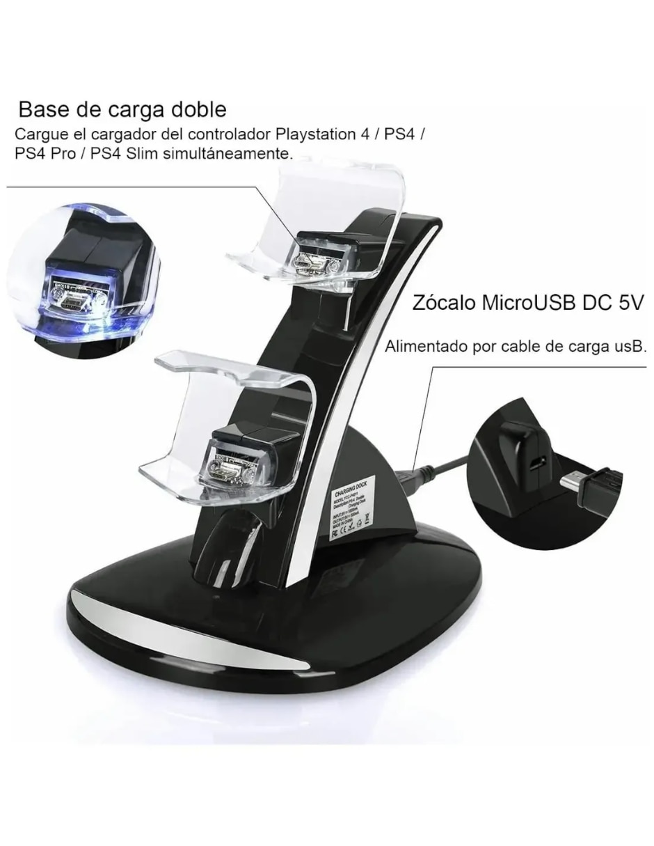 Cargador de control PS Sin entrada adicional 15 W 2