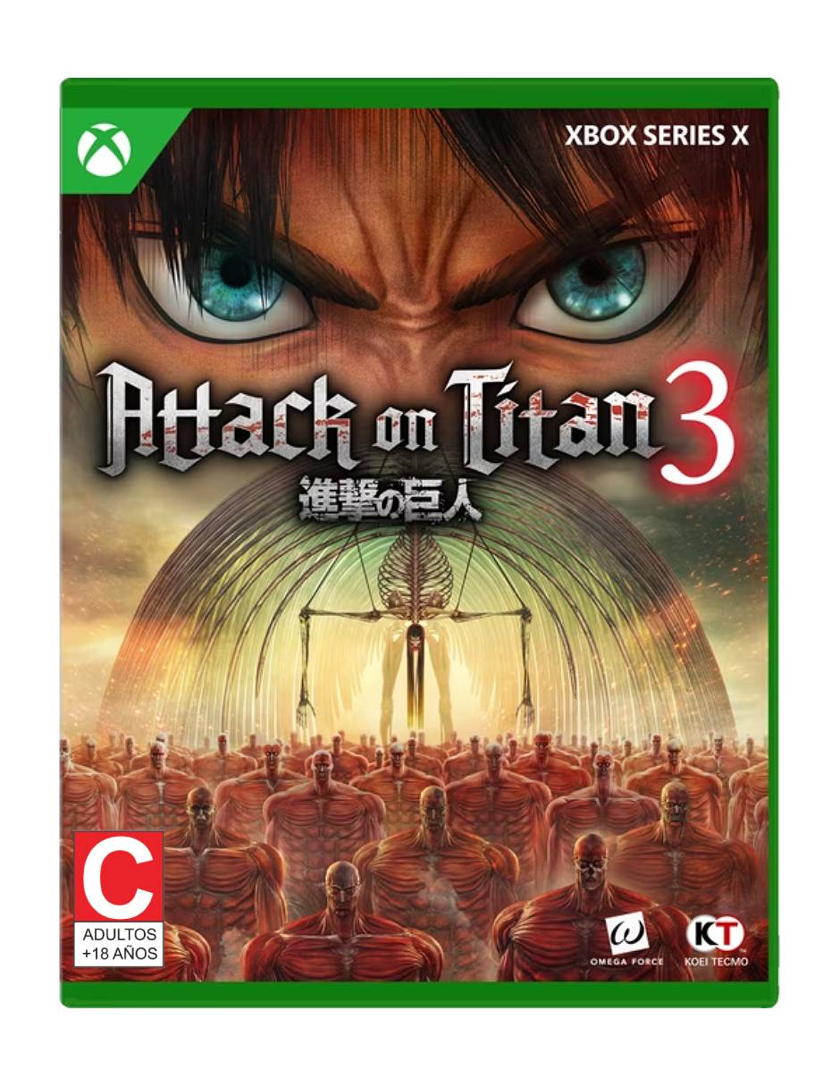 ATTACK ON TITAN 3 XBS Estándar para MultiplataformaVaD