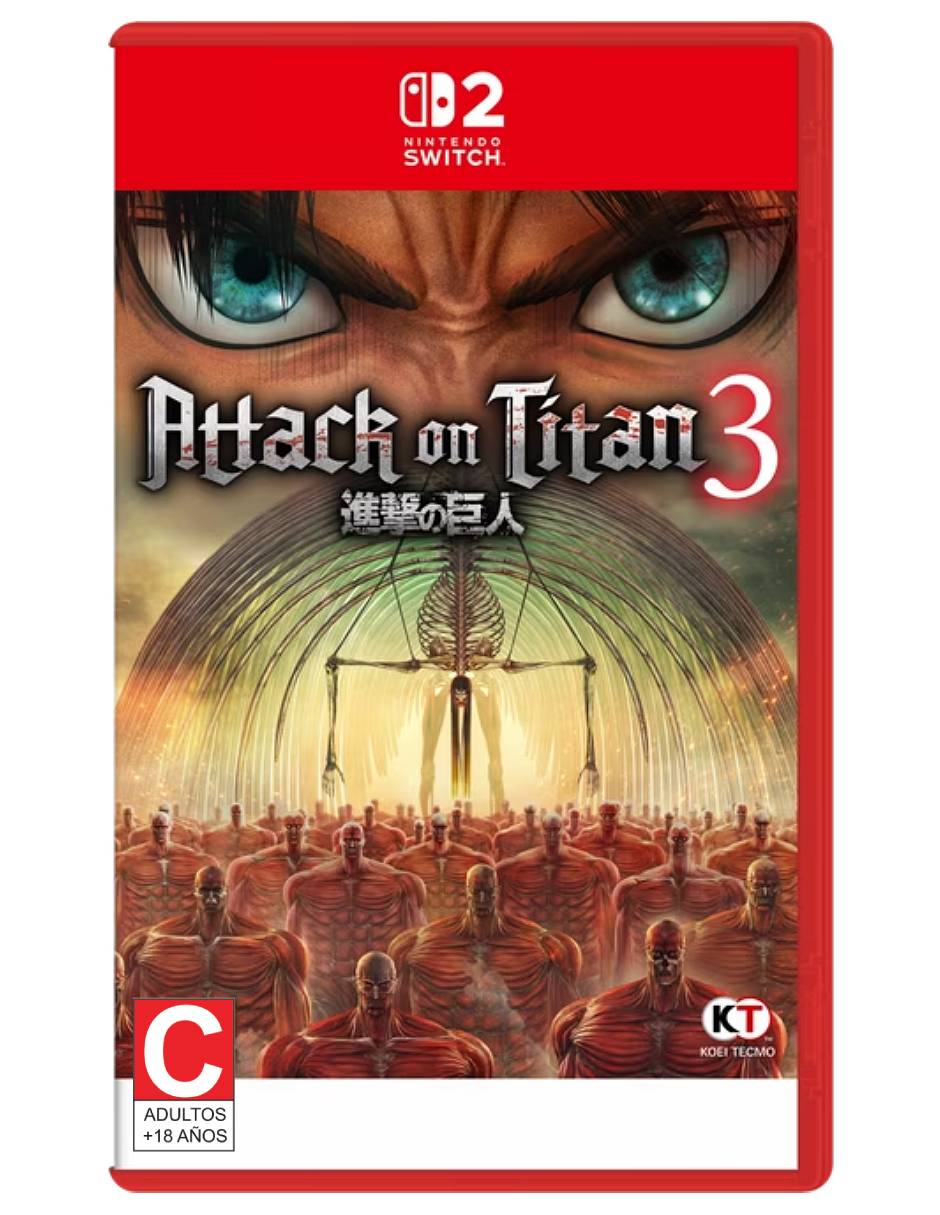 ATTACK ON TITAN 3 NS2 Estándar para MultiplataformaVaD