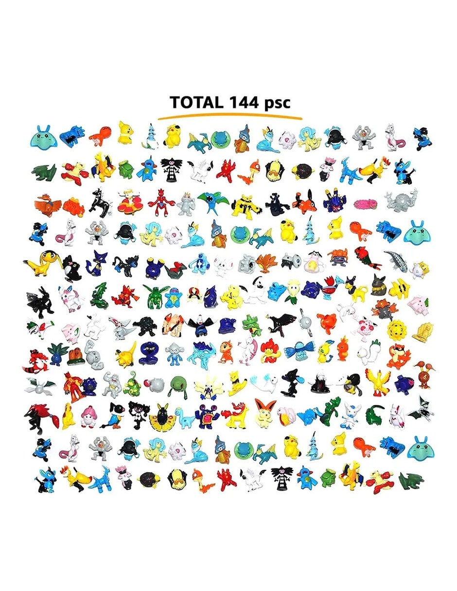 Figuras personajes pokémon aniversario Figuras personajes pokémon aniversario
