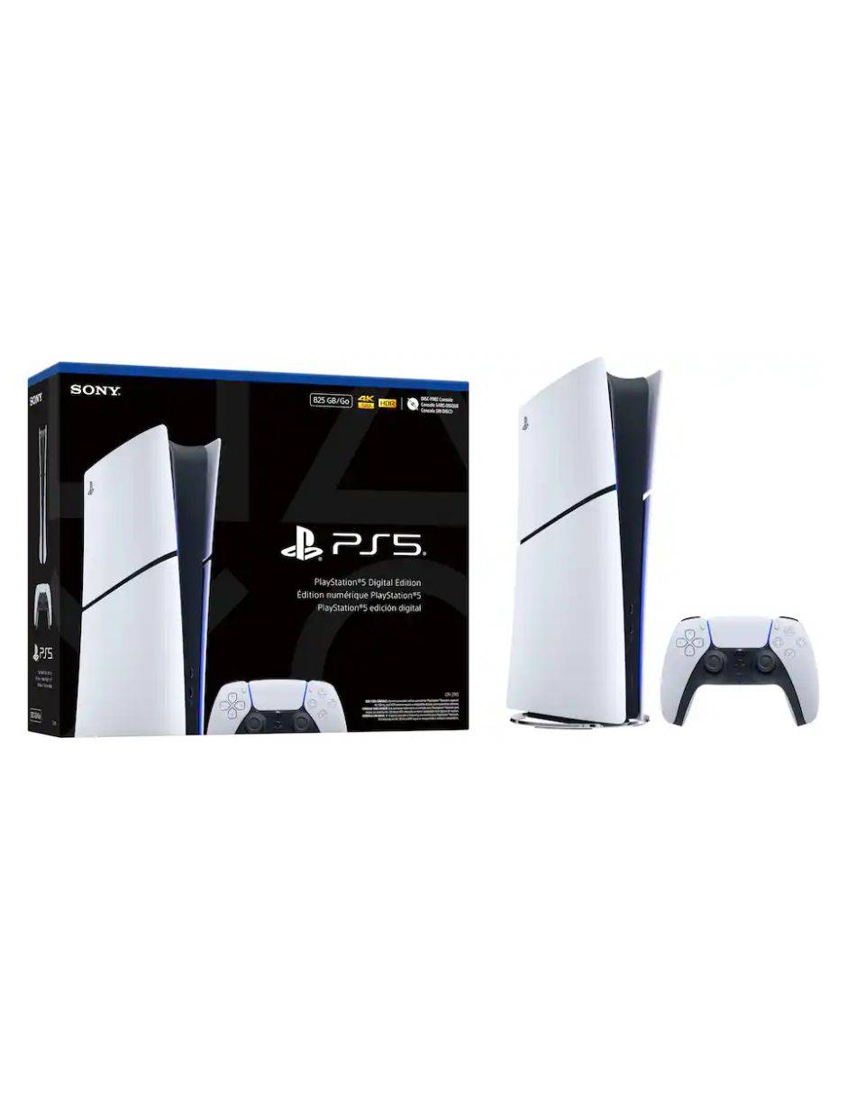 Consola Fija PS5 de 825 GB edición Digital No aplica No aplica 4