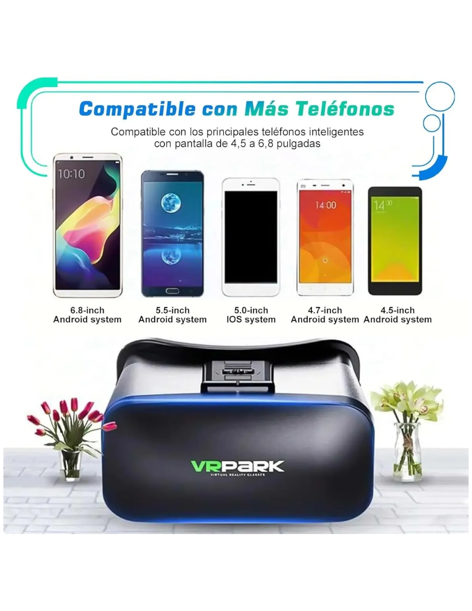 Lentes de realidad virtual para multiplataforma 5