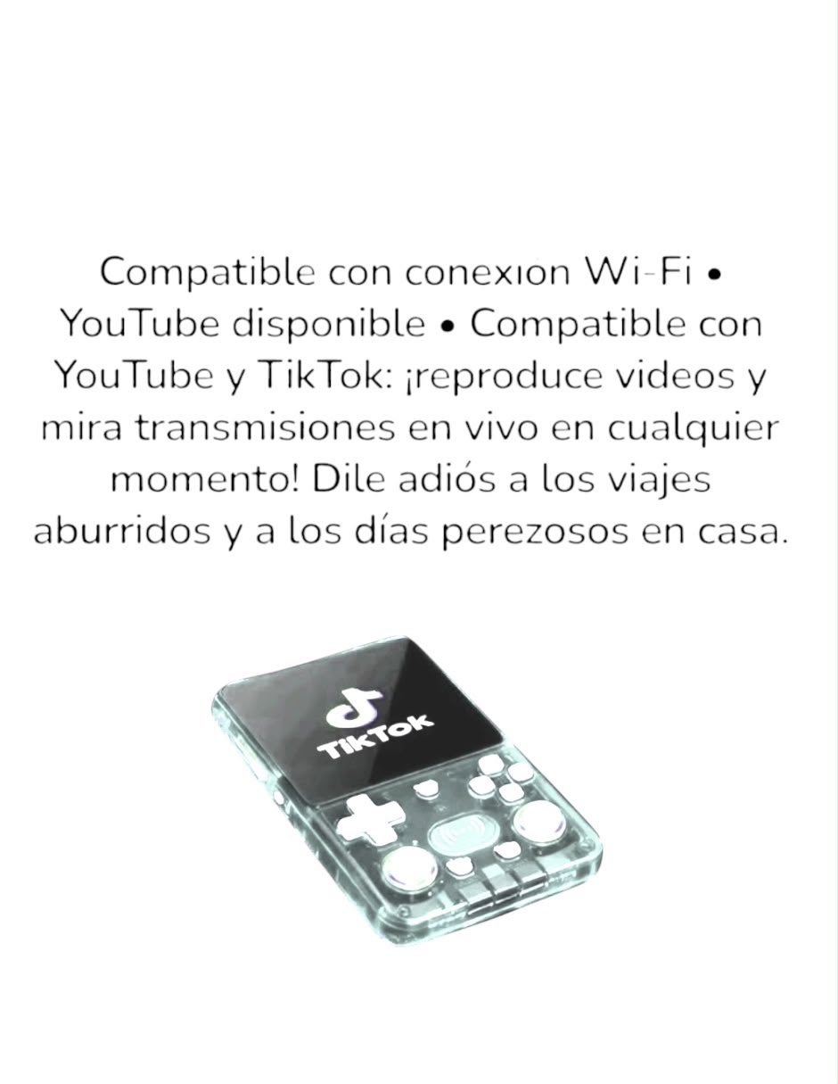 Consola portátil multiplataforma de 8 gb edición estándar retro 3