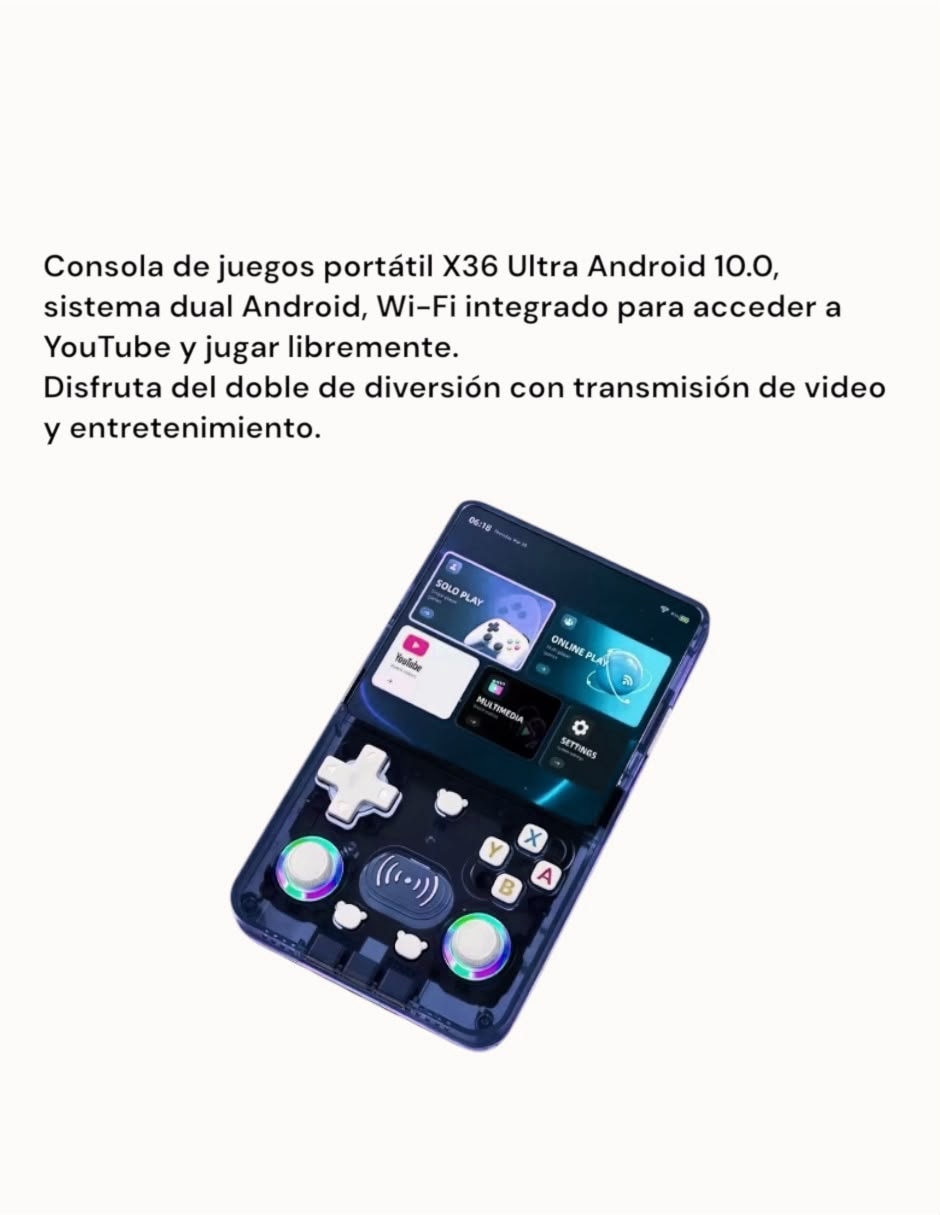 Consola portátil multiplataforma de 8 gb edición estándar retro 2