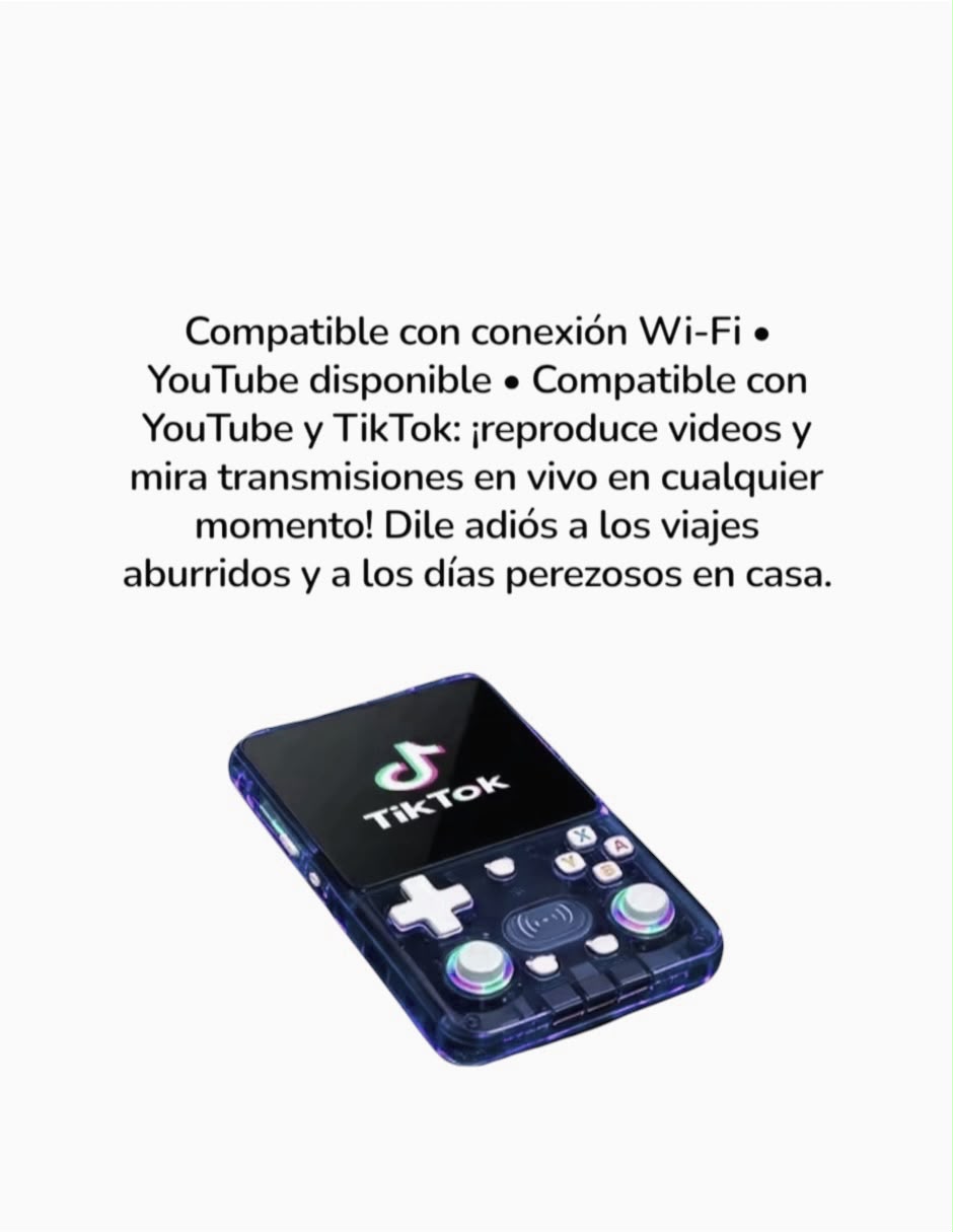 Consola portátil multiplataforma de 8 gb edición estándar retro 3
