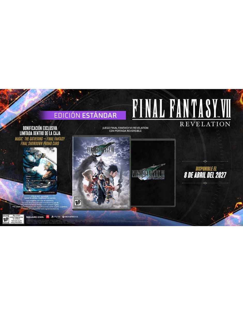 Final Fantasy VII Revelation Day One Edition XSX estándar 2